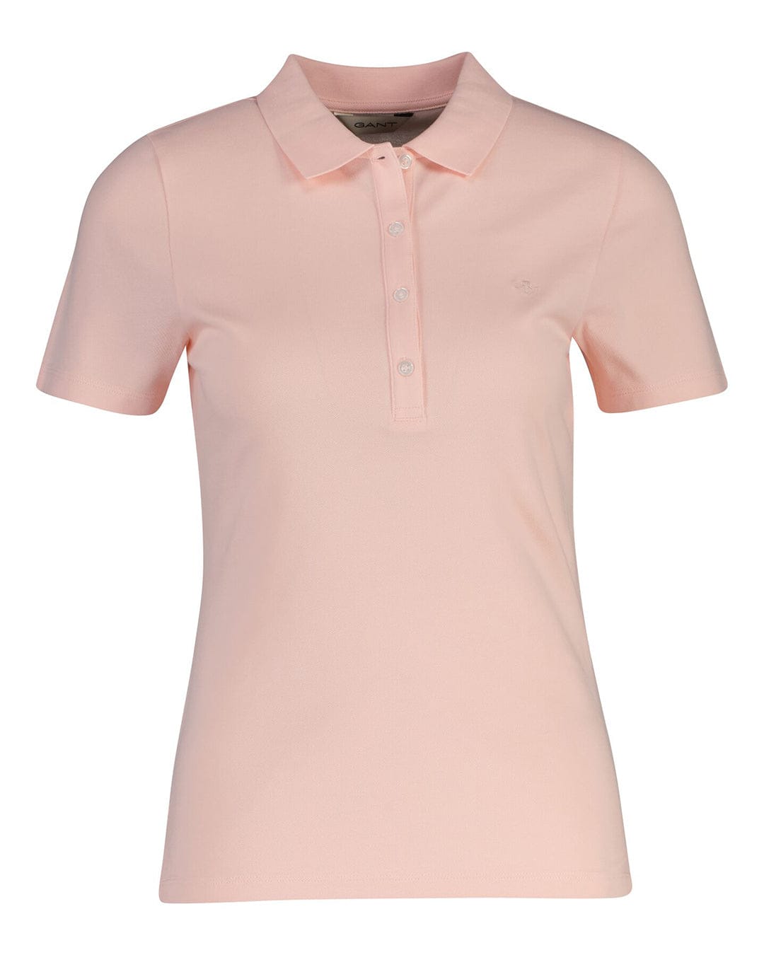 Gant Polo Shirts Gant Pink Pique Polo Shirt