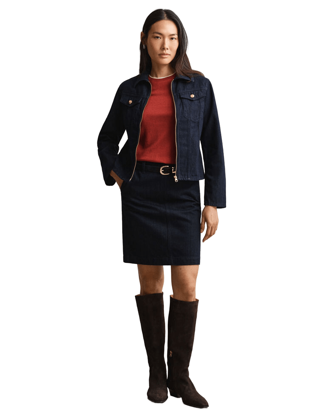 Gant Polo Shirts Gant Red Gant Checked Knit Rugger Ss G667 Darkened Wine