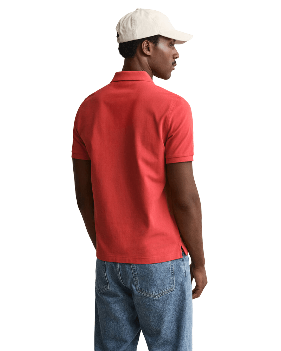Gant Polo Shirts Gant Red Gant Reg Shield Ss Pique Polo G853 Maple Fire