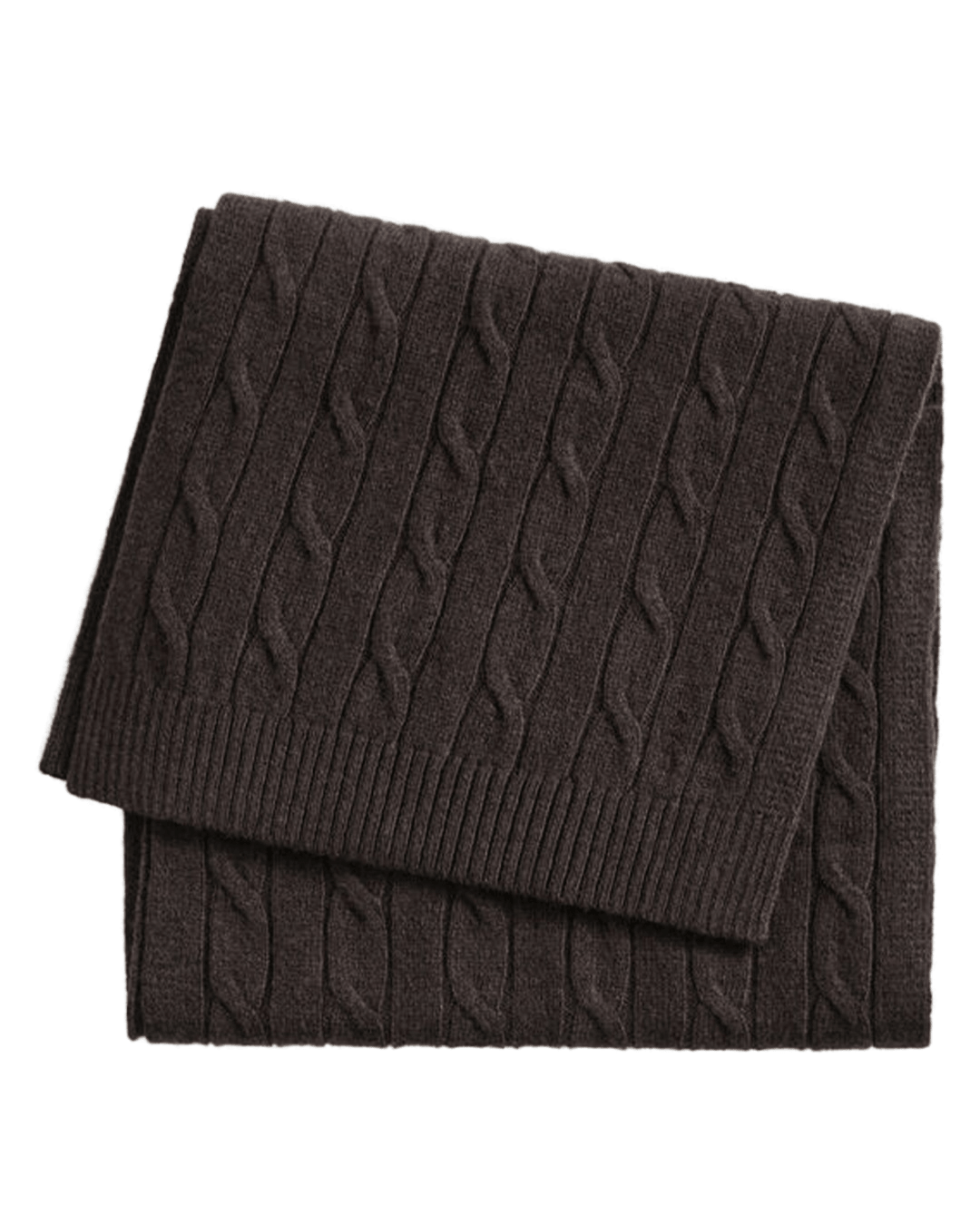 Gant Scarves ONE Gant Brown Gant Check Wool scarf G202 Deep Brown