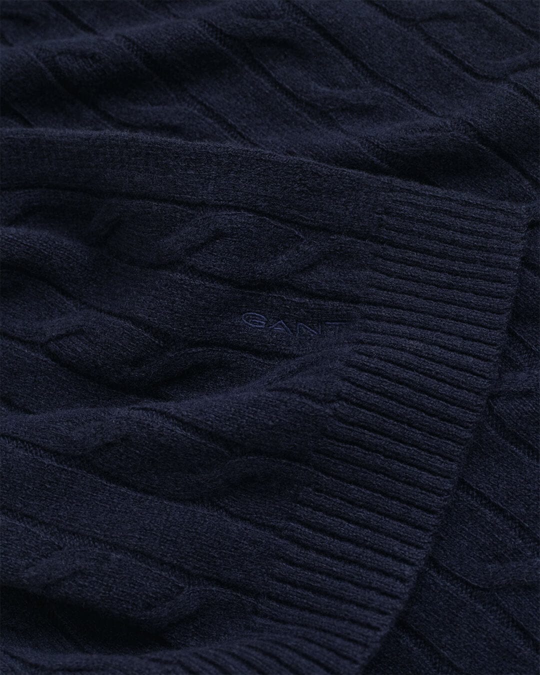 Gant Scarves ONE Gant Navy Wool Poncho G433 Evening Blue