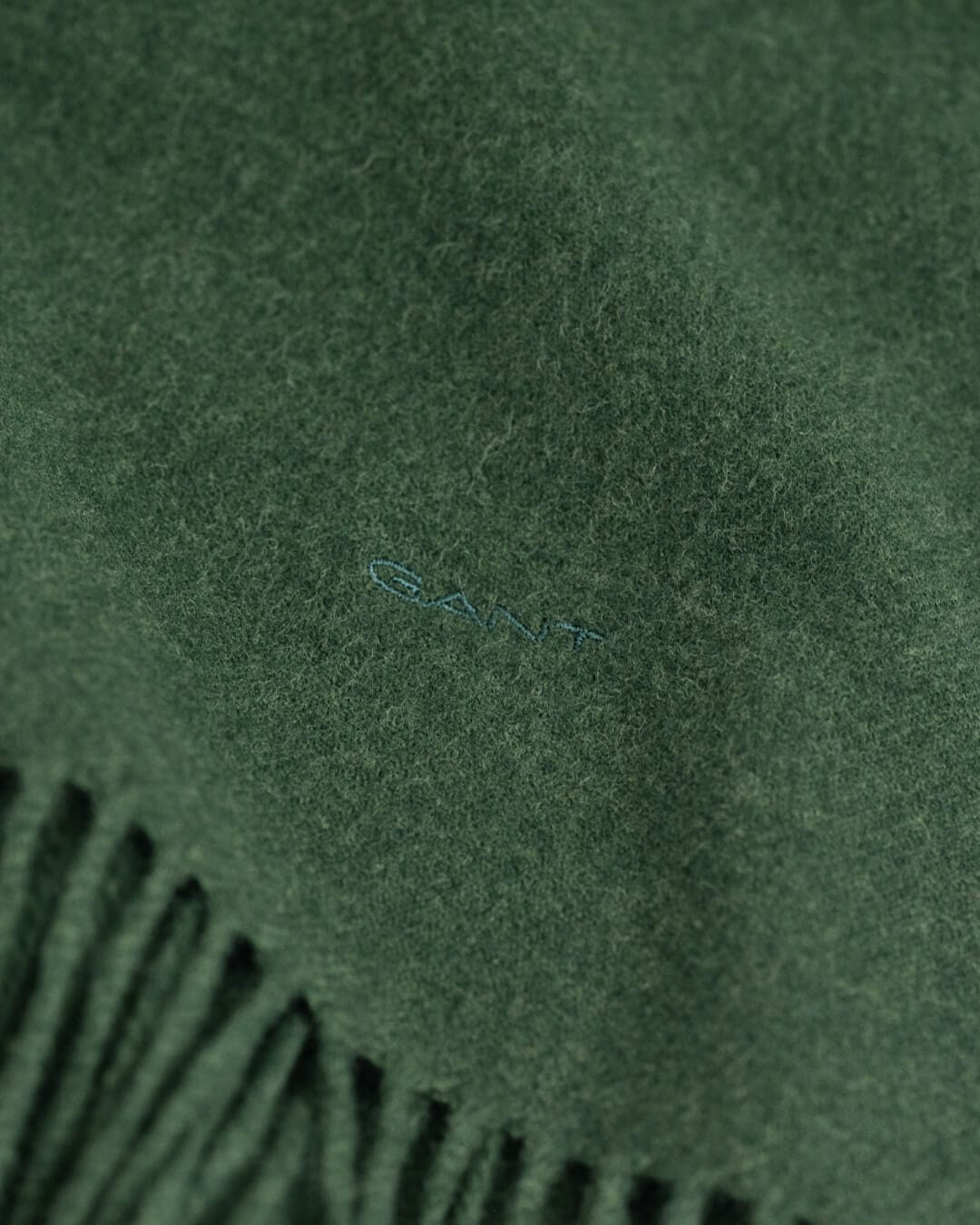 Gant Scarves ONE Gant UNISEX. WOOL SCARF G360 COUNTRY GREEN