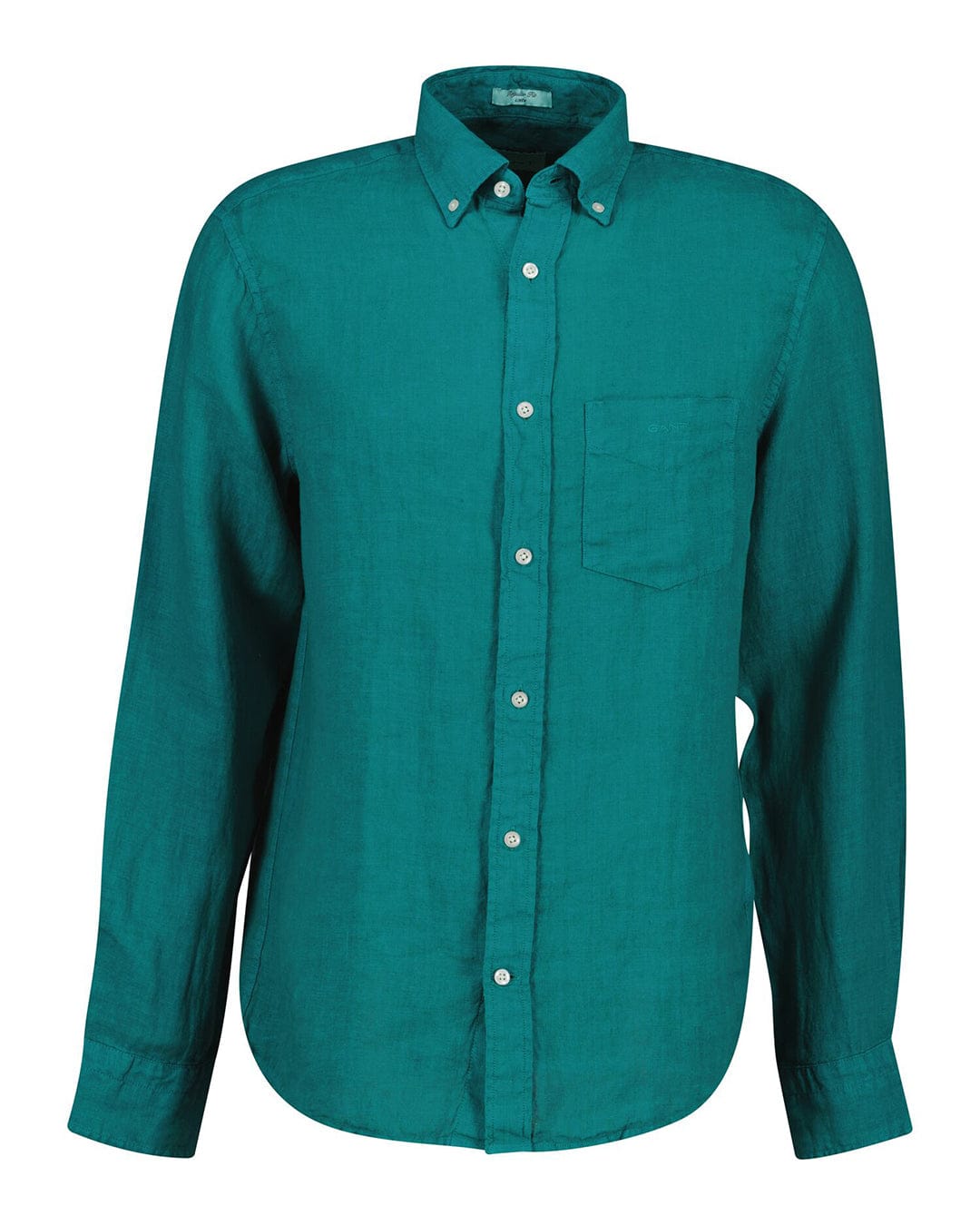 Gant Shirts Gant Aqua Blue Reg Gmnt Dyed Shirt