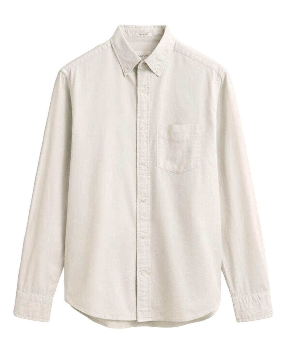Gant Shirts Gant Beige Gant Regular Fit Twill Shirt G214 Sand