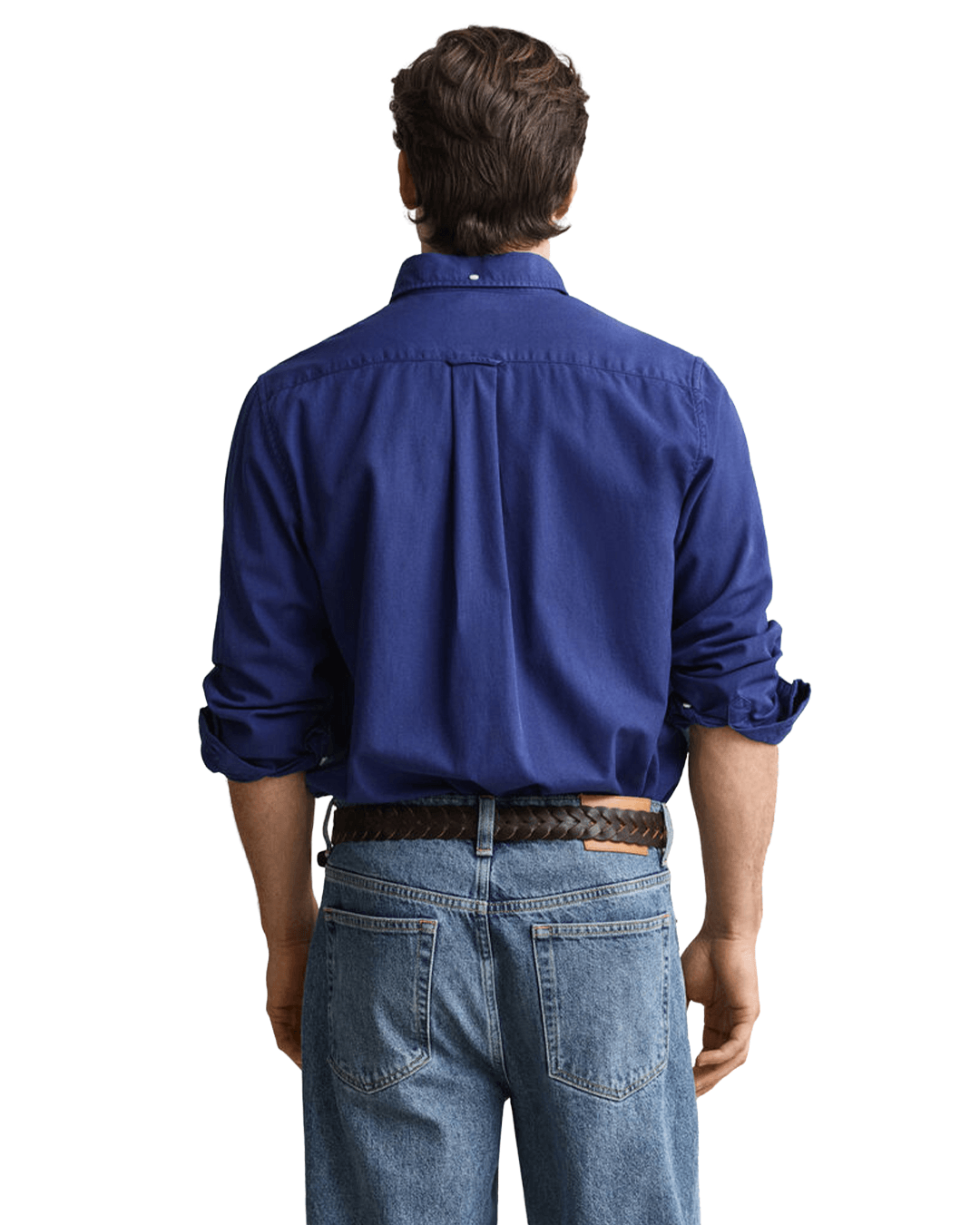 Gant Shirts Gant Blue Gant Regular Fit Twill Shirt G435 Crisp Blue