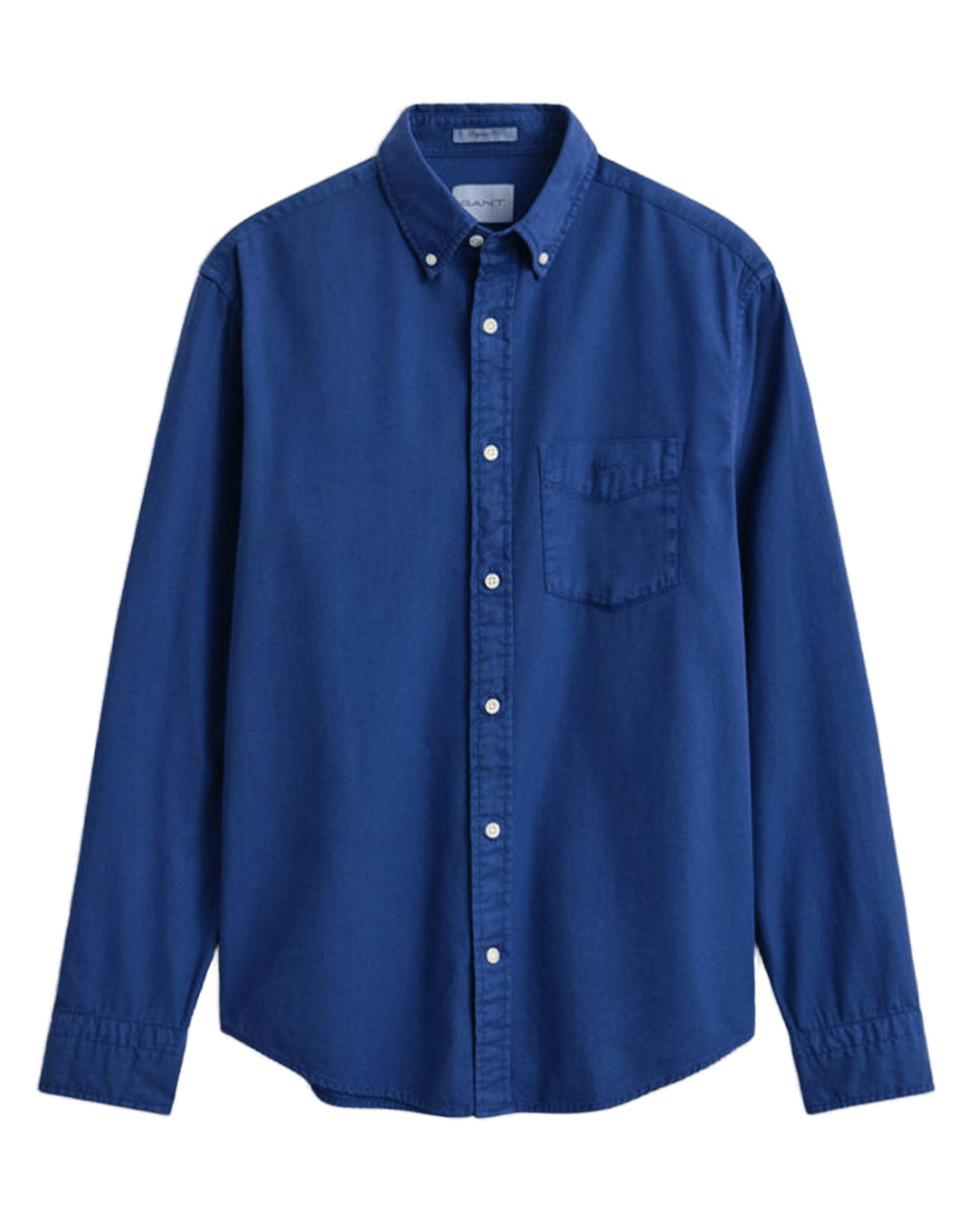 Gant Shirts Gant Blue Gant Regular Fit Twill Shirt G435 Crisp Blue