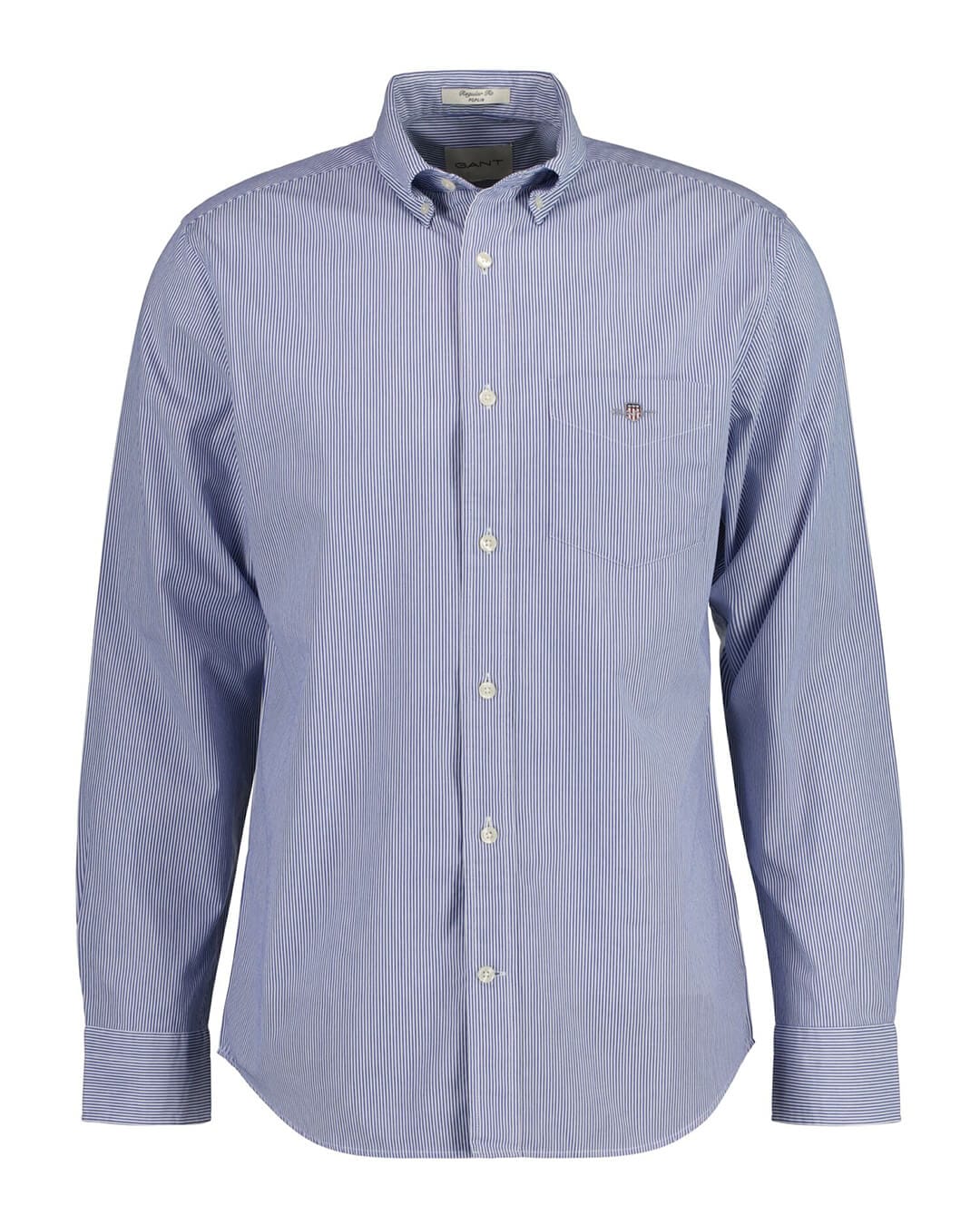 Gant Shirts XS Gant Blue Reg Classic Poplin Banker Shirt G436 College