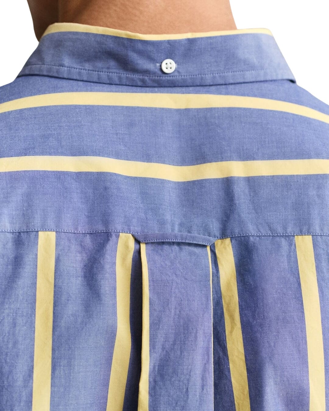 Gant Shirts Gant Blue Rel Heritage Poplin Stripe Shirt