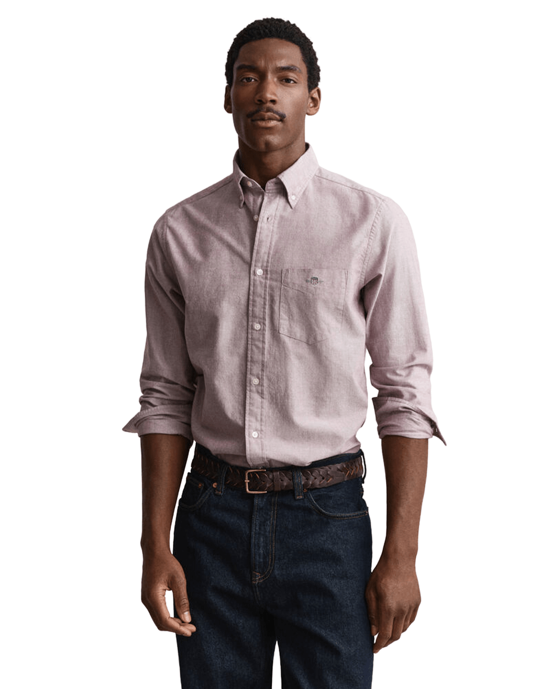 Gant Shirts Gant Burgundy Gant Reg Classic Oxford Shirt G676 Deep Grape Wine