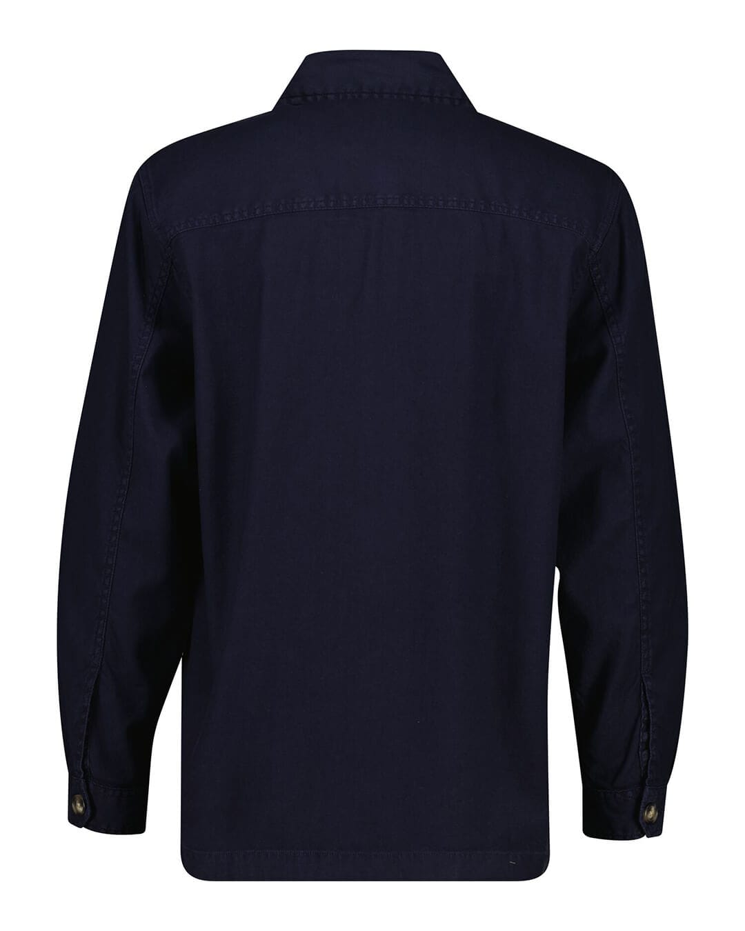 Gant Shirts Gant  Evening Blue Reg Cotton / Linen  Shirt