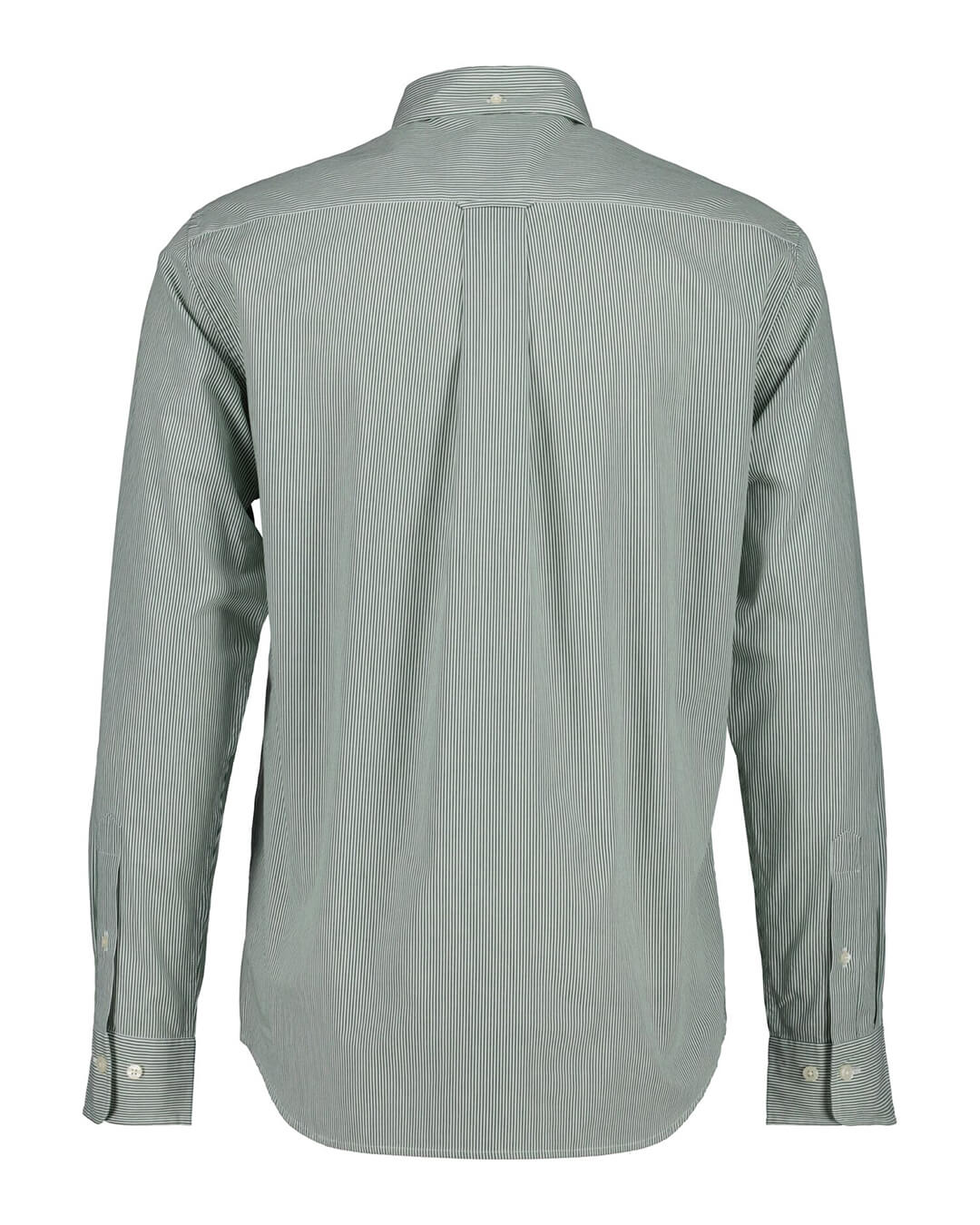 Gant Shirts Gant Green Reg Classic Poplin Banker Shirt G338 Forest