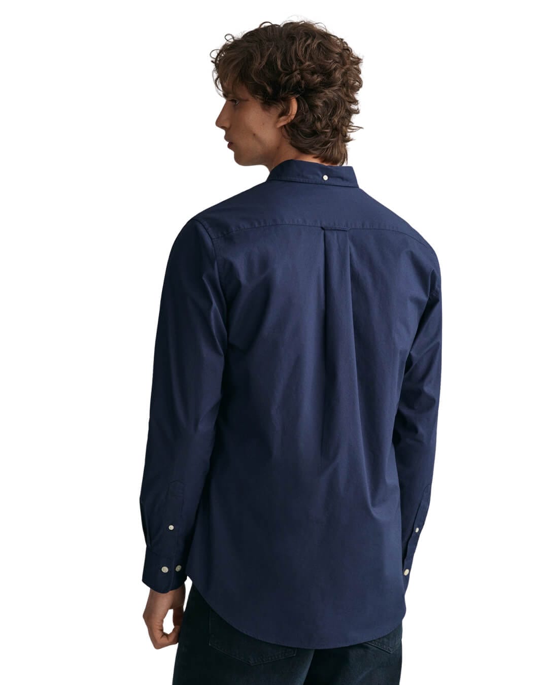 Gant Shirts Gant Marine Regular Fit Poplin Shirt