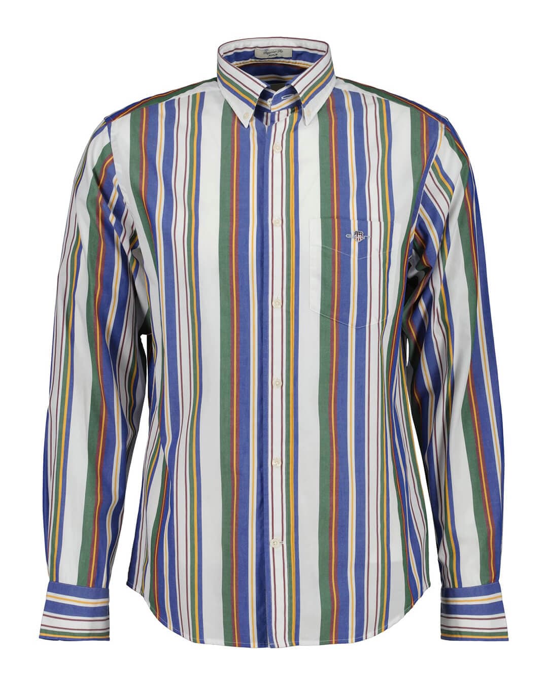 Gant Shirts Gant Mix Reg Classic Poplin Multi Stripe G105