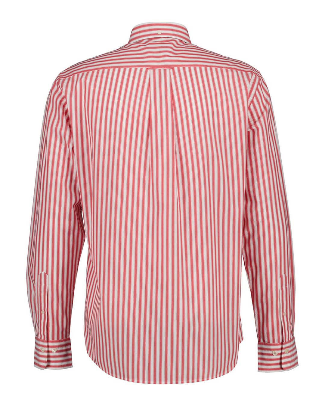 Gant Shirts Gant  Red Reg Classic Poplin Stripe Shirt