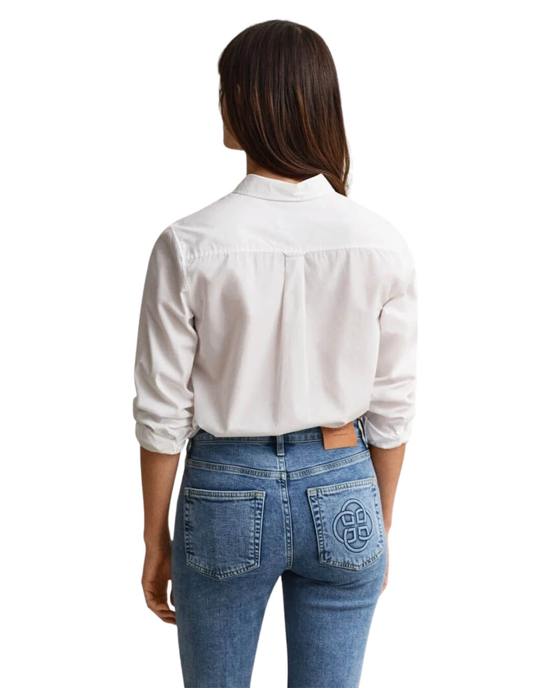 Gant Shirts Gant Reg Classic Poplin Shirt White Shirt