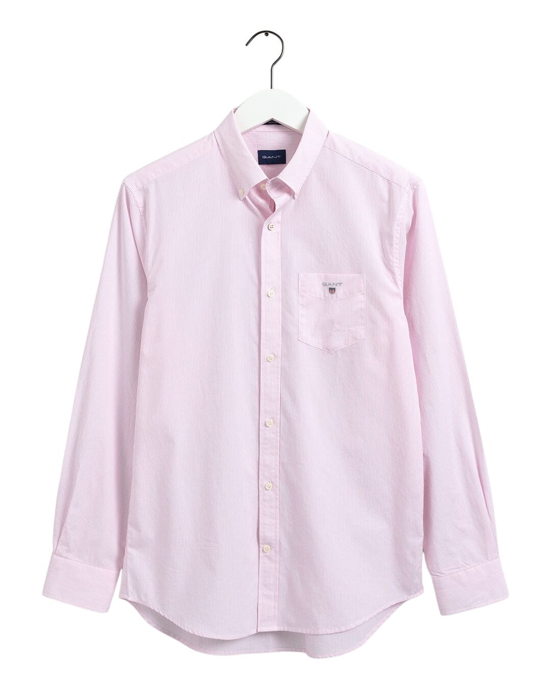 Gant Shirts Gant Regular Fit Banker Broadcloth Pink Shirt