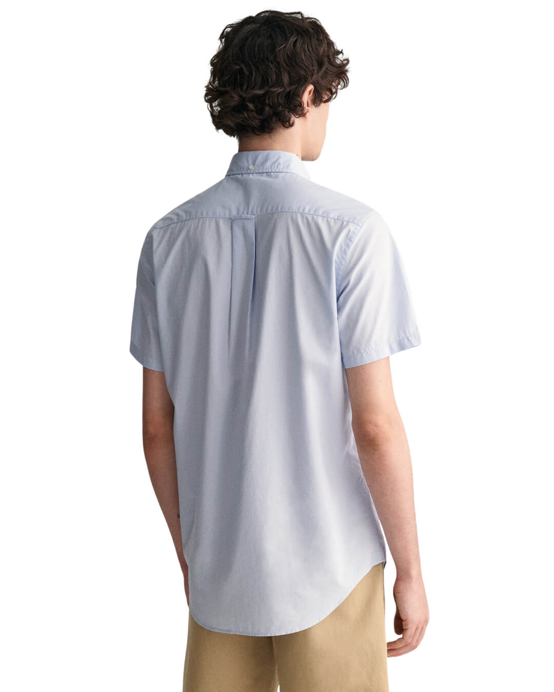 Gant Shirts Gant Regular Poplin Short Sleeved Shirt