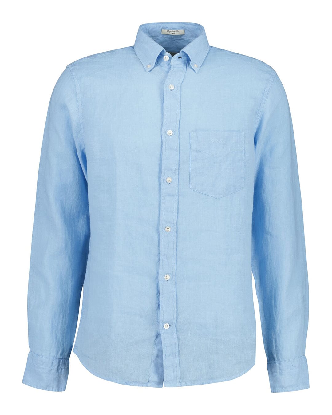 Gant Shirts Gant Sky Blue Reg Gmnt Dyed  Shirt
