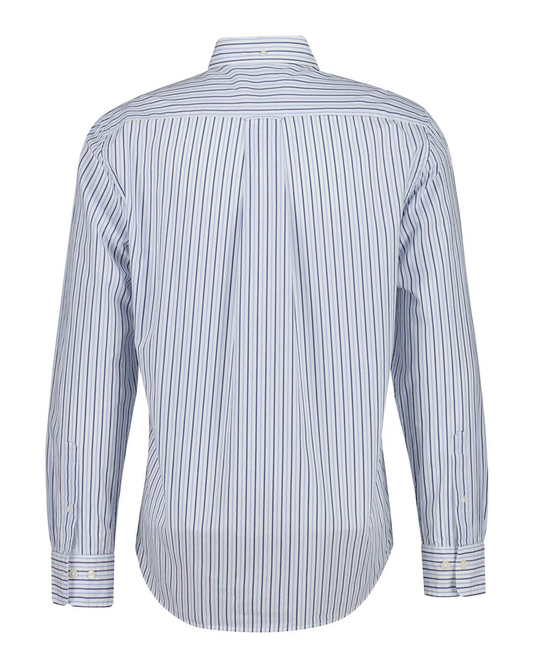 Gant Shirts Gant Sky Reg Classic Poplin Stripe G427 Clear