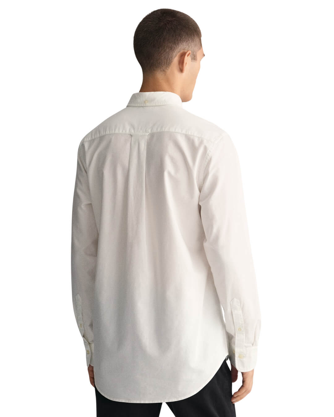 Gant Shirts Gant White Regular Fit Classic Oxford Shirt