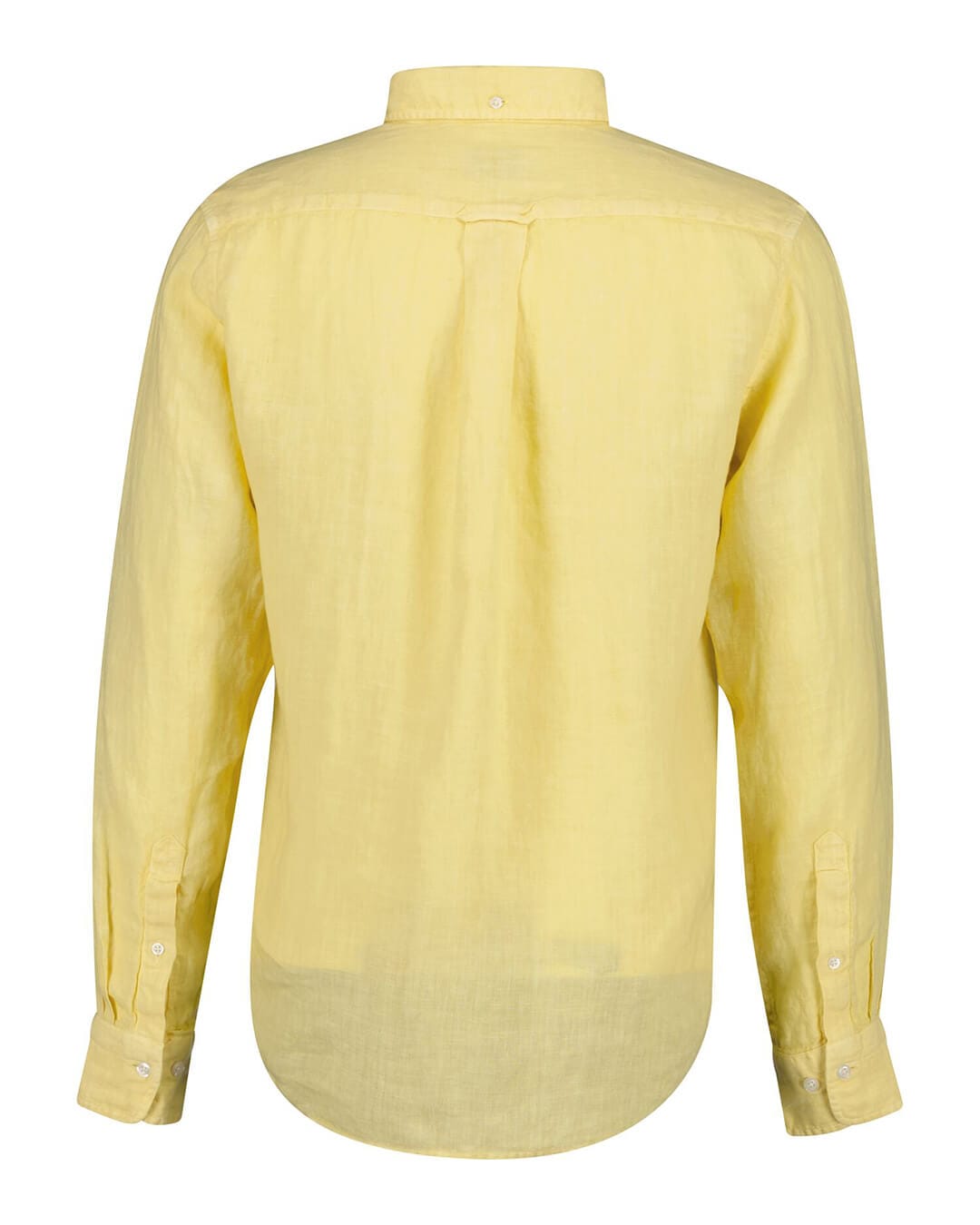 Gant Shirts Gant Yellow  Reg Gmnt Dyed Shirt