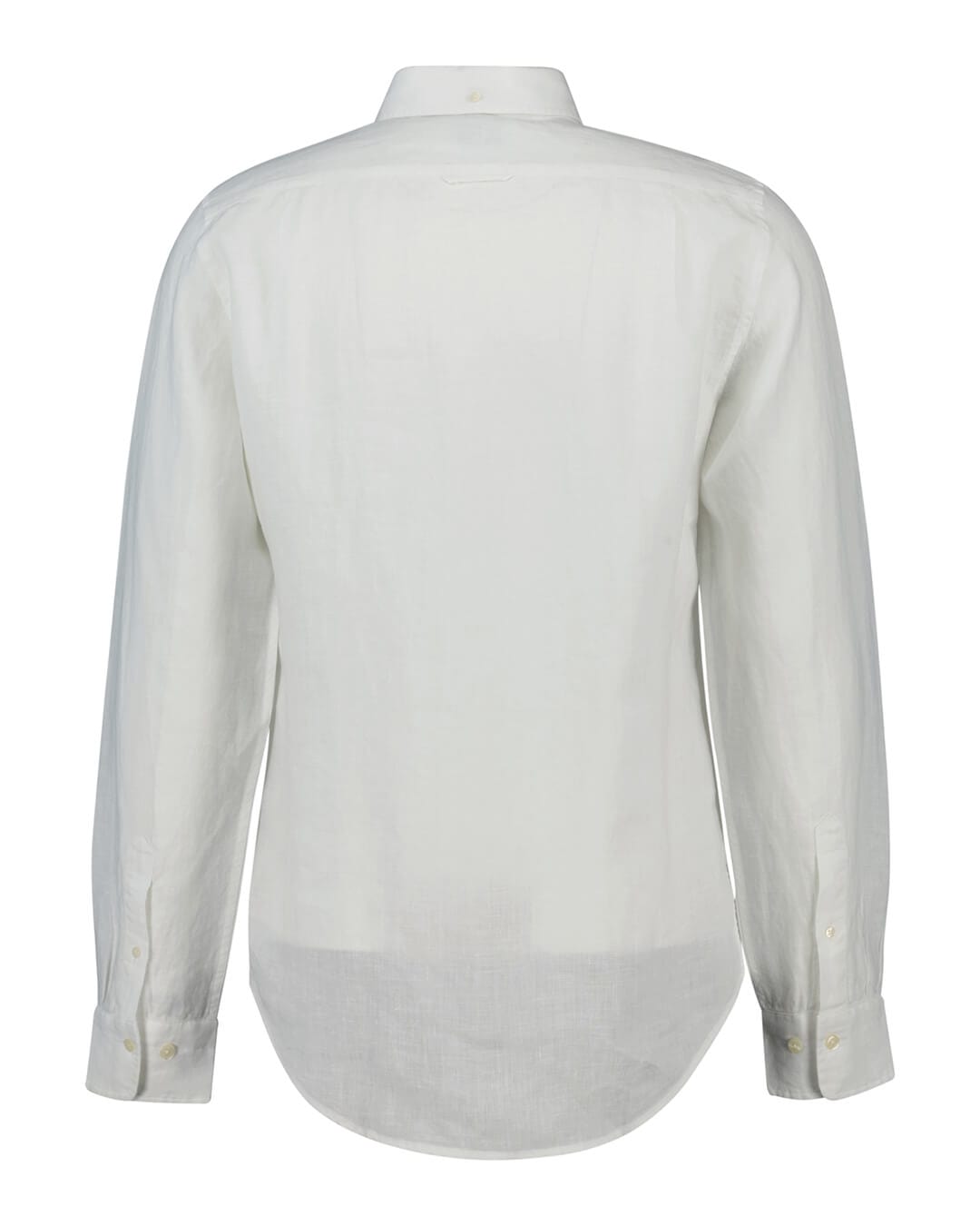 Gant Shirts SLIM LINEN SHIRT G110 WHITE White