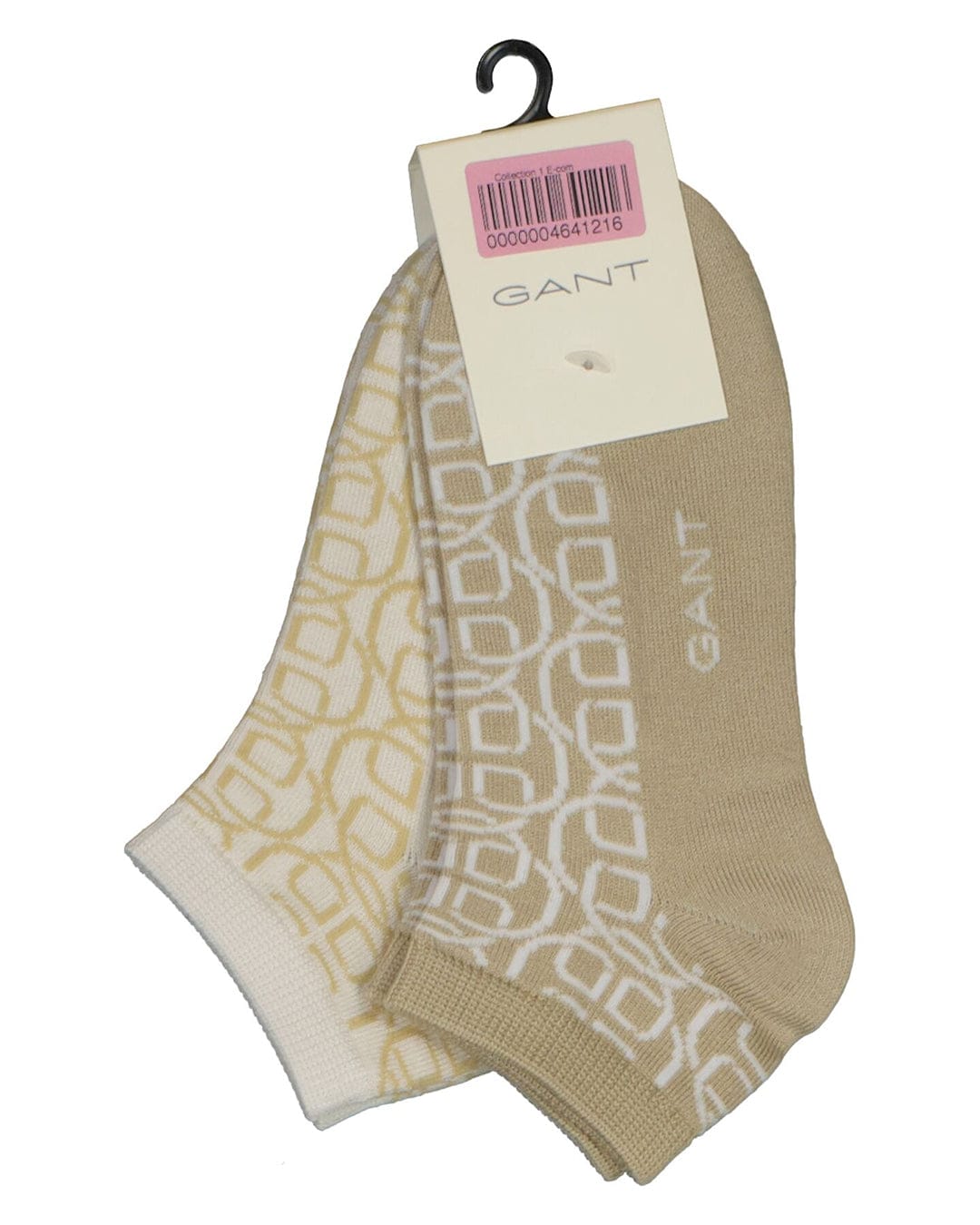 Gant Socks Gant Beige  Monogram  2-Pack Socks