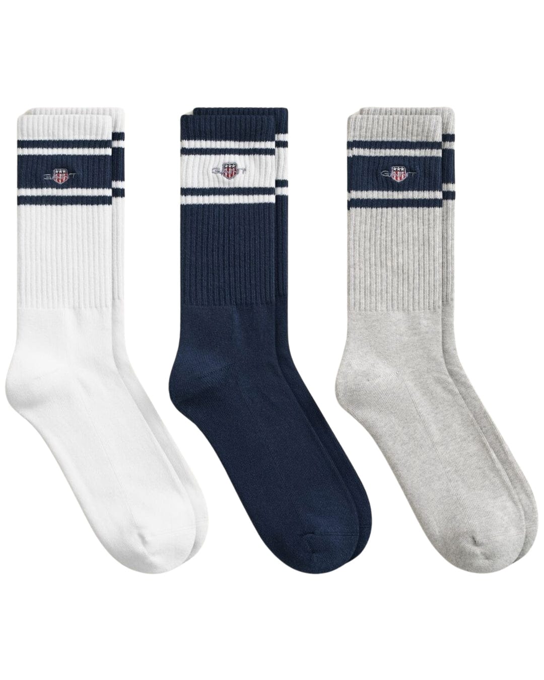 Gant Socks Gant Evening Blue Shield Sport 3-Pack  Socks
