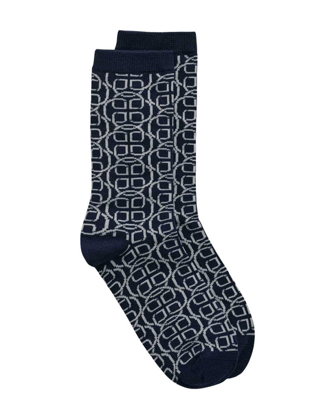 Gant Socks Gant MONOGRAM SOCKS G433 EVENING BLUE