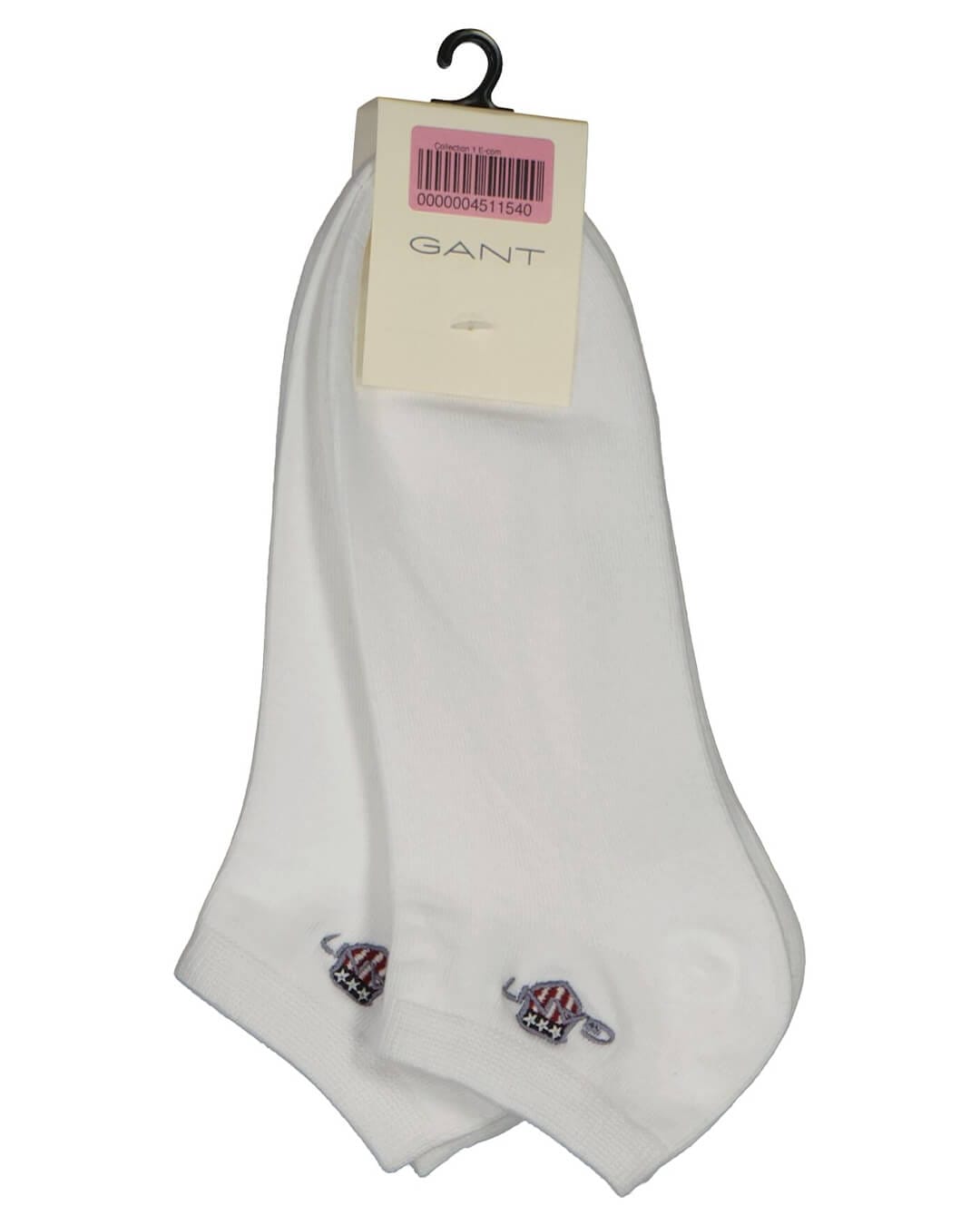 Gant Socks Gant White Shield Ankle  2-Pack  Socks