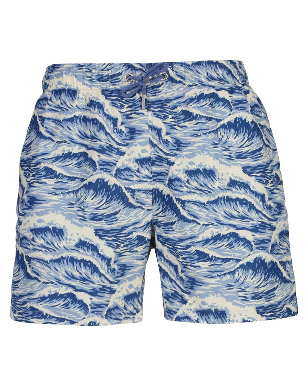 Gant Swimwear Gant Blue  Waves Print Swimwear
