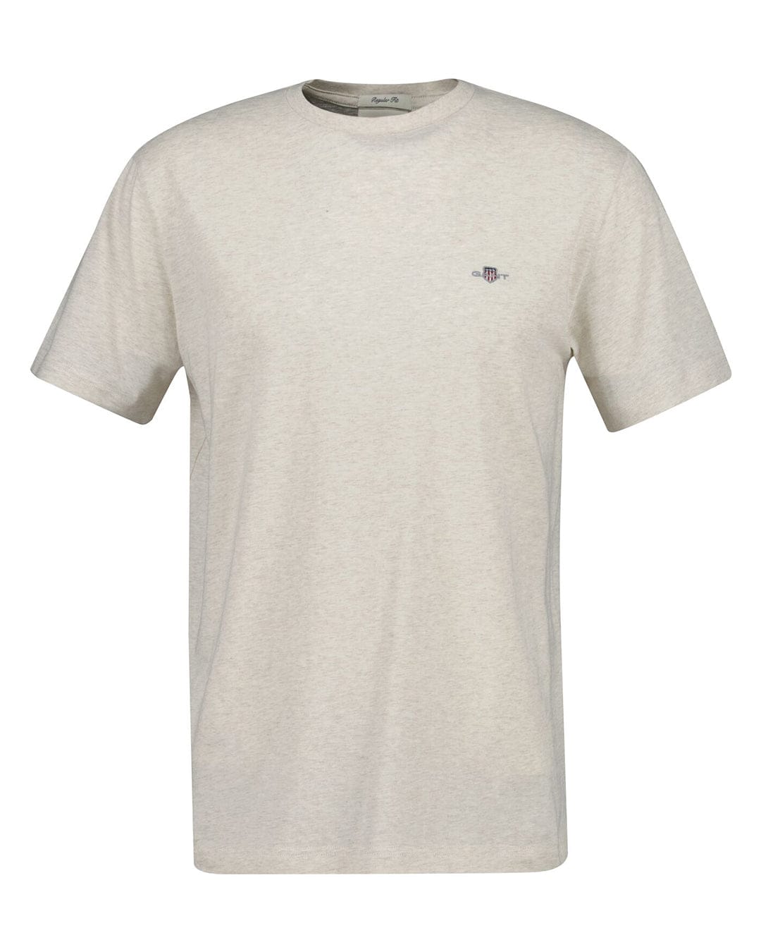 Gant T-Shirts Gant Beige Shield  T-Shirt