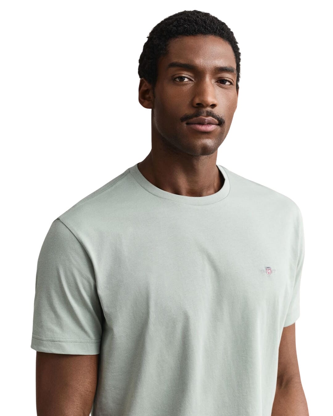 Gant T-Shirts Gant Ceramic Grey Shield  T-Shirt