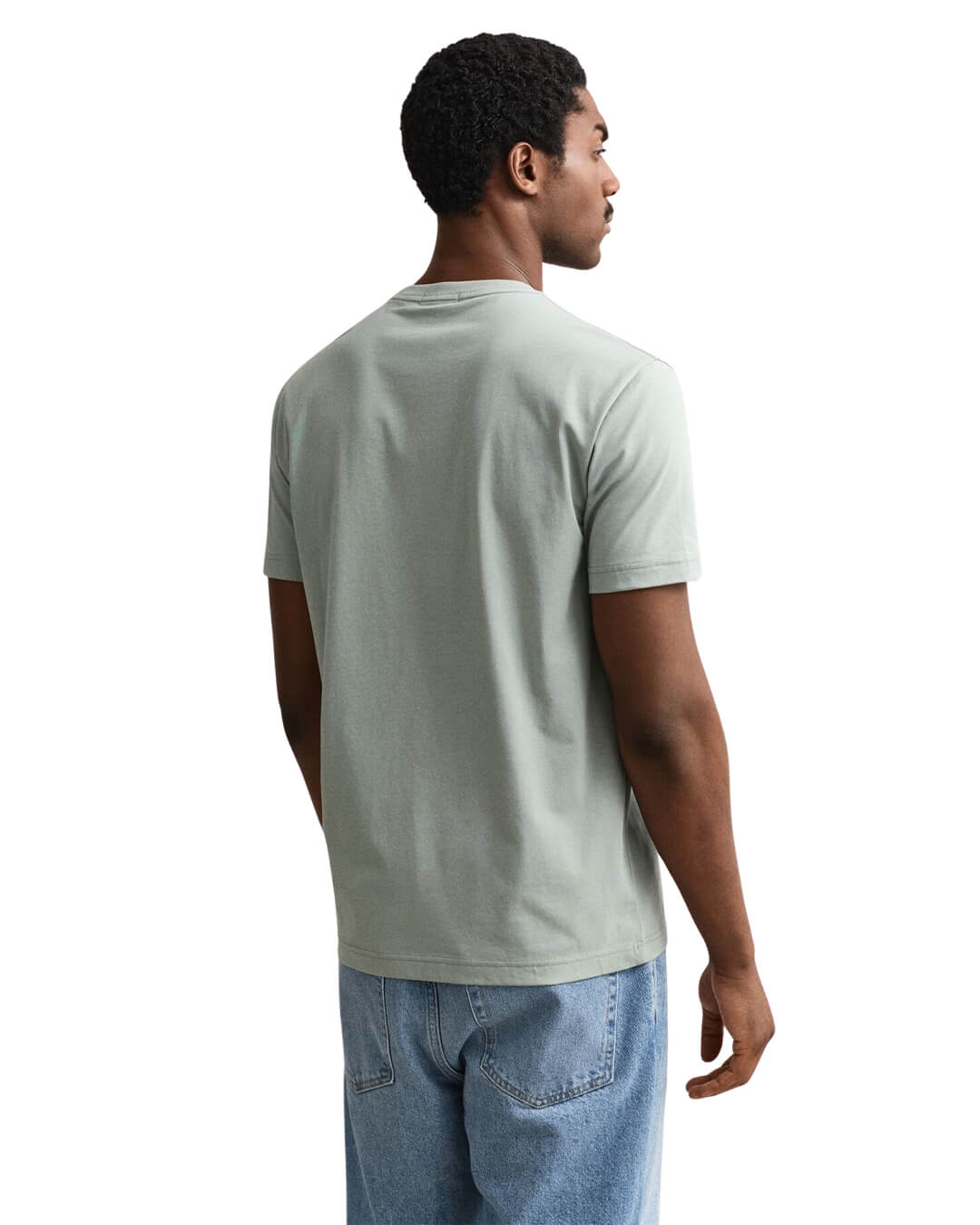 Gant T-Shirts Gant Ceramic Grey Shield  T-Shirt