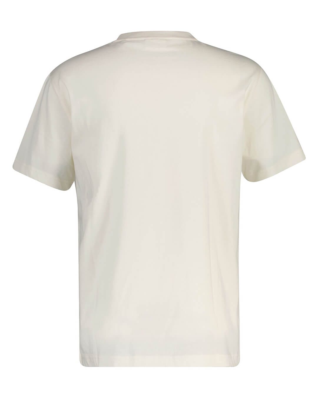Gant T-Shirts Gant Cream Graphic  T-Shirt