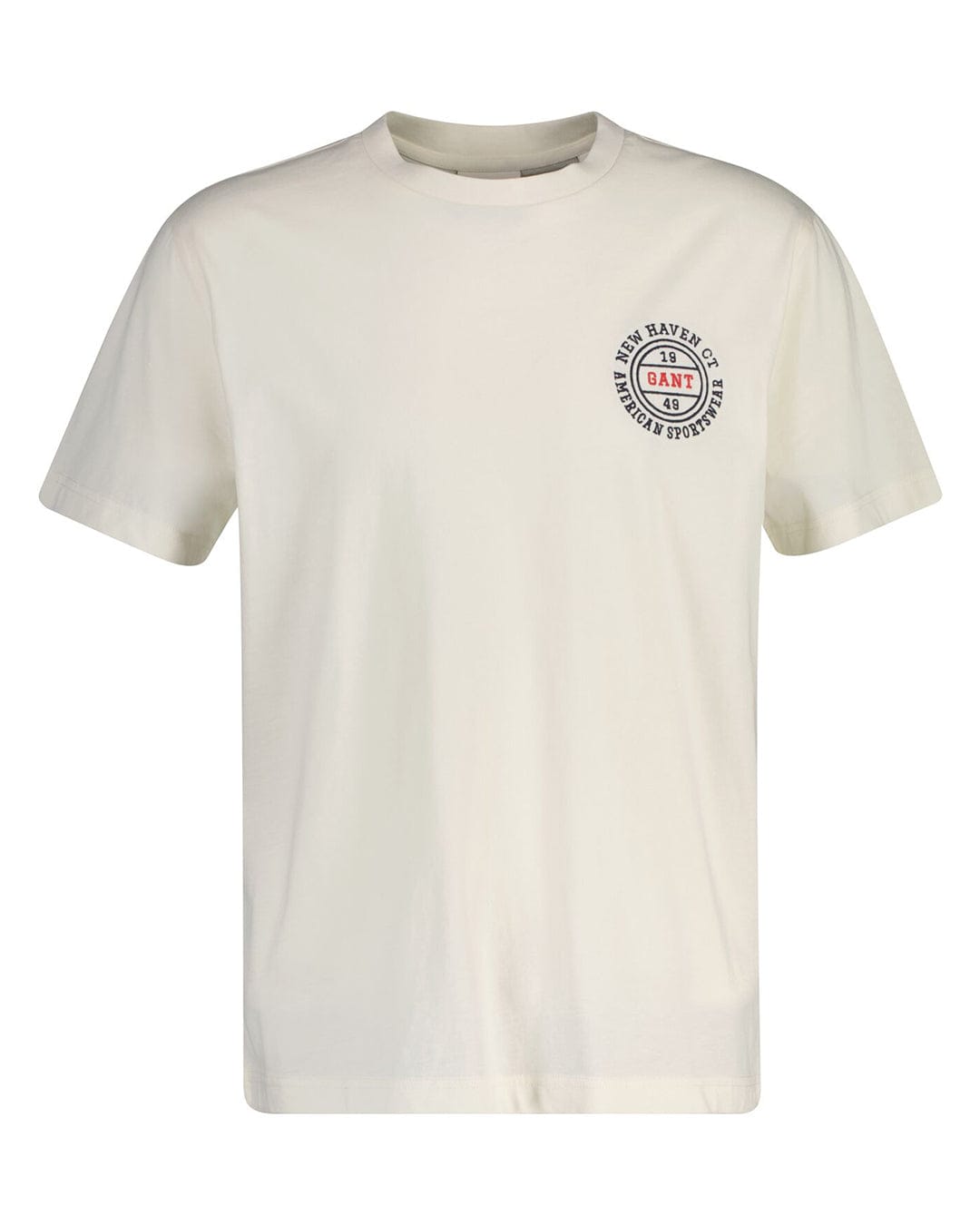 Gant T-Shirts Gant Cream Graphic  T-Shirt