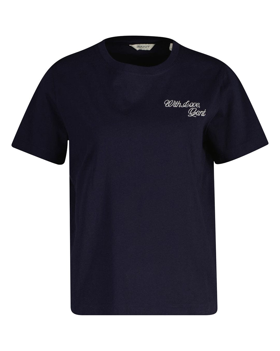 Gant T-Shirts Gant Evening Blue Graphic Print  T-Shirt