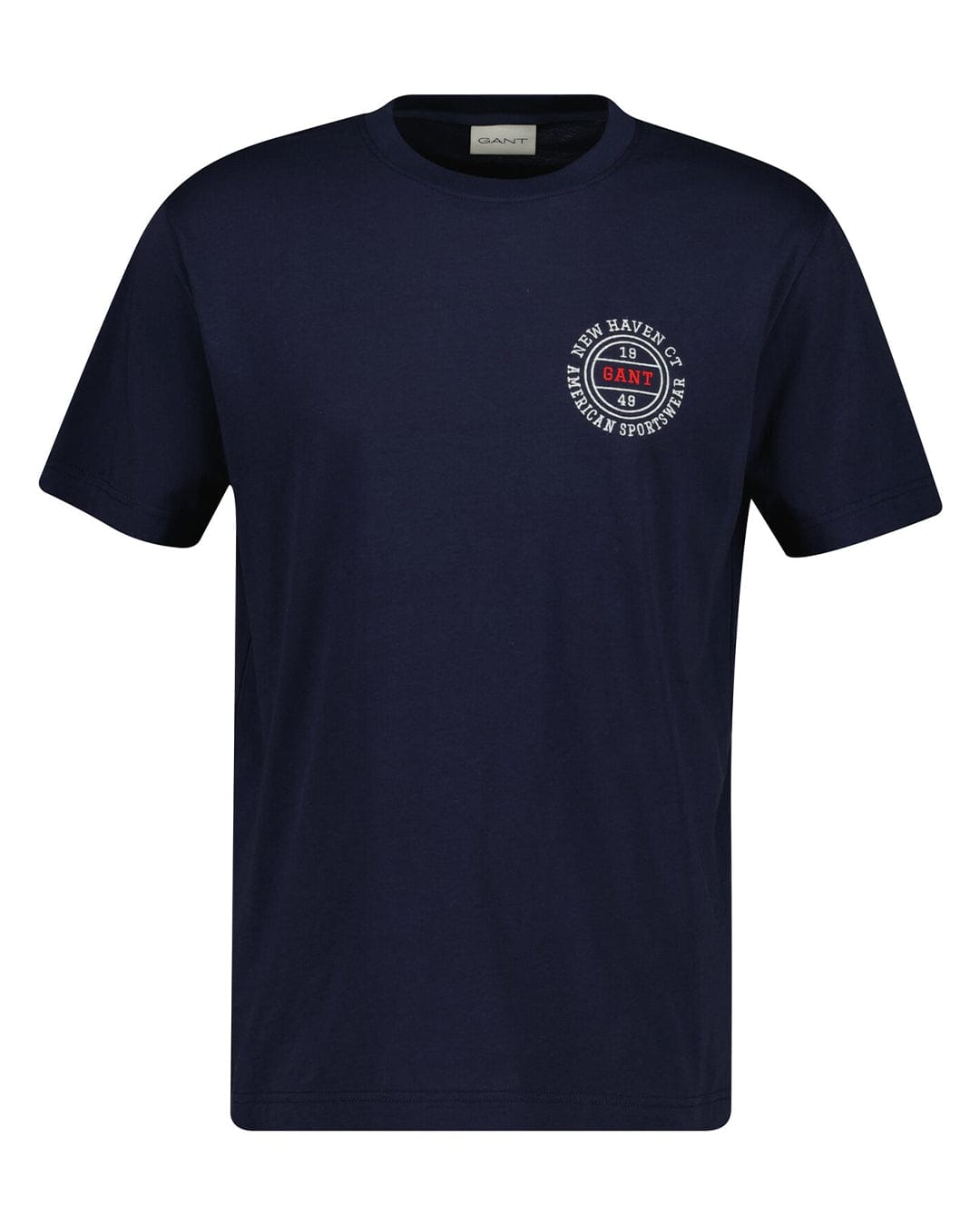 Gant T-Shirts Gant Evening Blue Graphic  T-Shirt