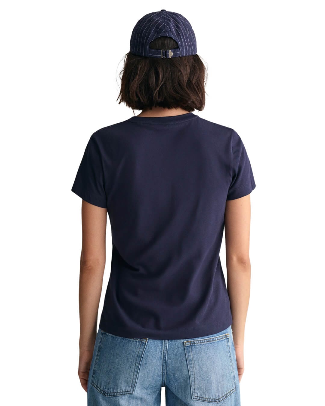 Gant T-Shirts Gant Navy Regular Shield Short Sleeve T-Shirt