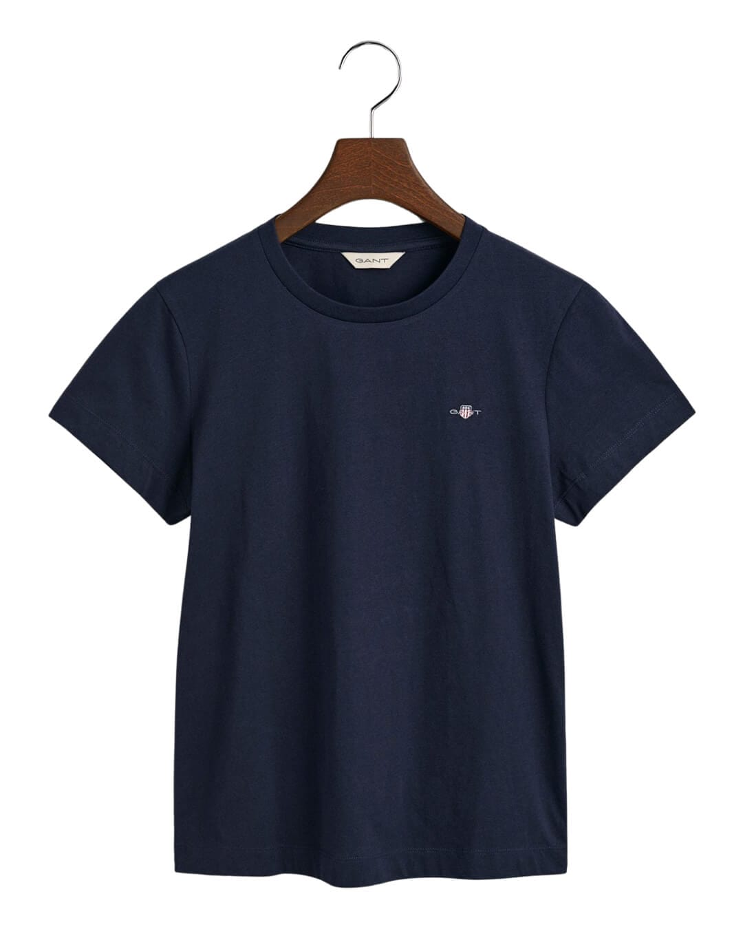 Gant T-Shirts Gant Navy Regular Shield Short Sleeve T-Shirt