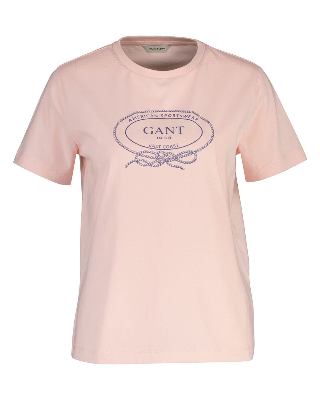 Gant T-Shirts Gant Pink Graphic Print   T-Shirt