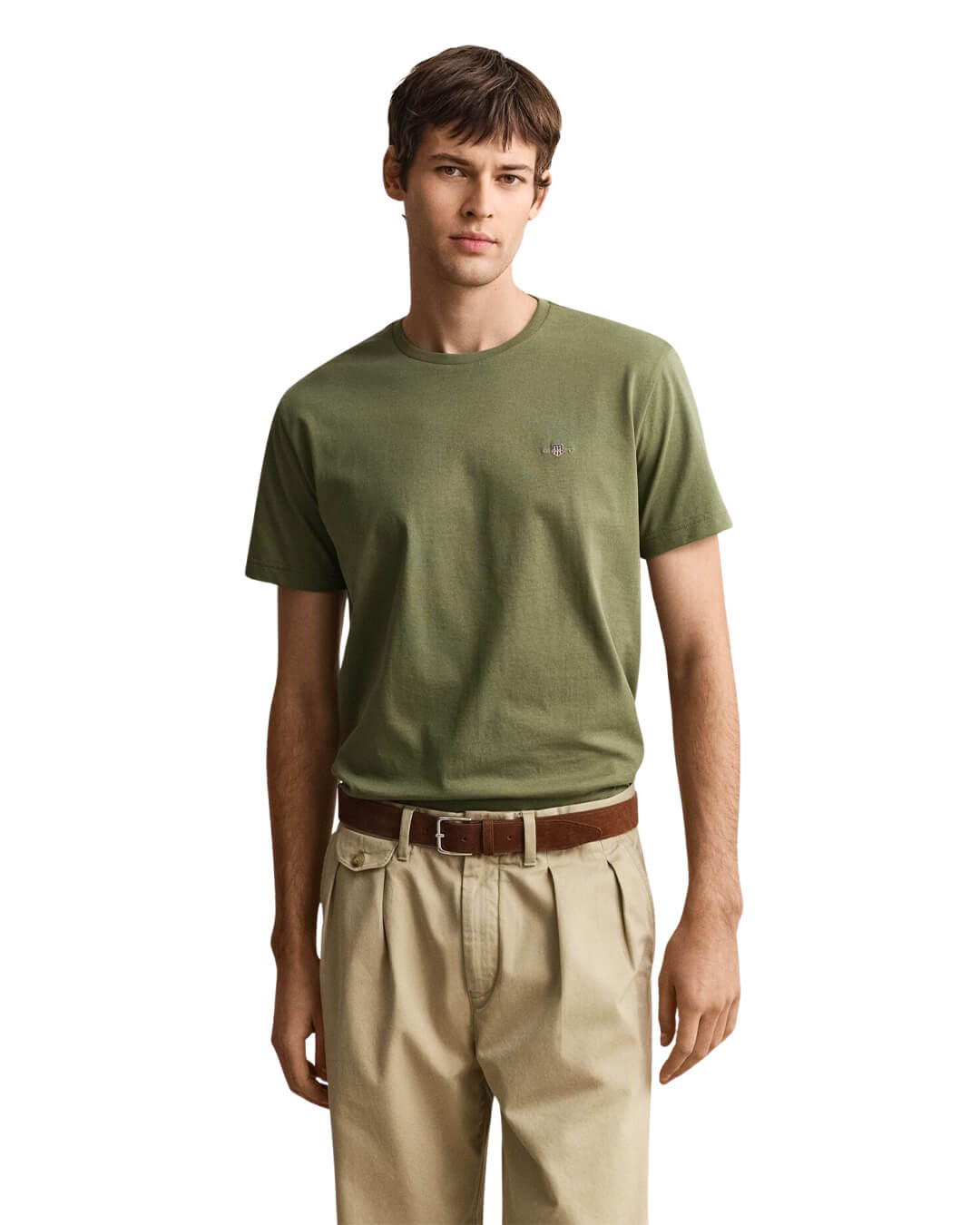 Gant T-Shirts Gant  Shield Green T-Shirt