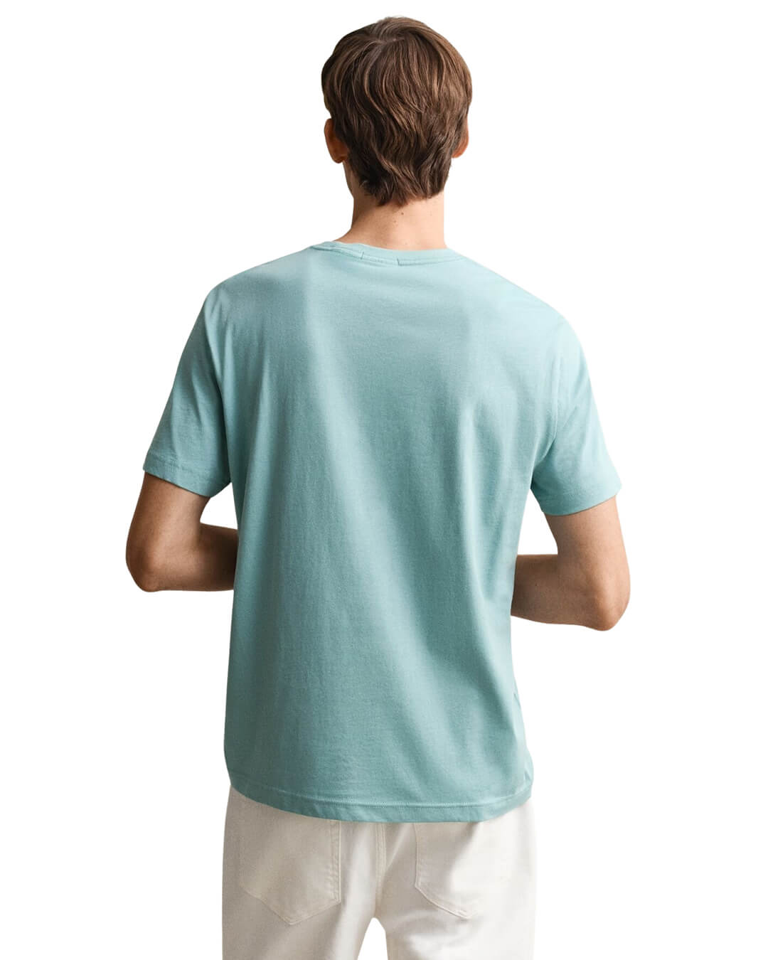 Gant T-Shirts Gant Turquoise Shield  T-Shirt