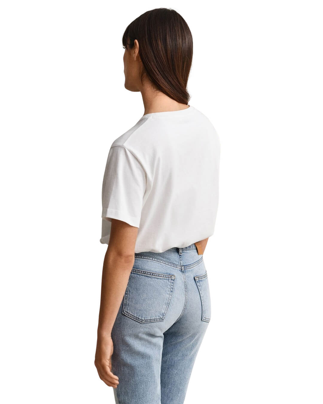 Gant T-Shirts Gant White  Graphic T-Shirt