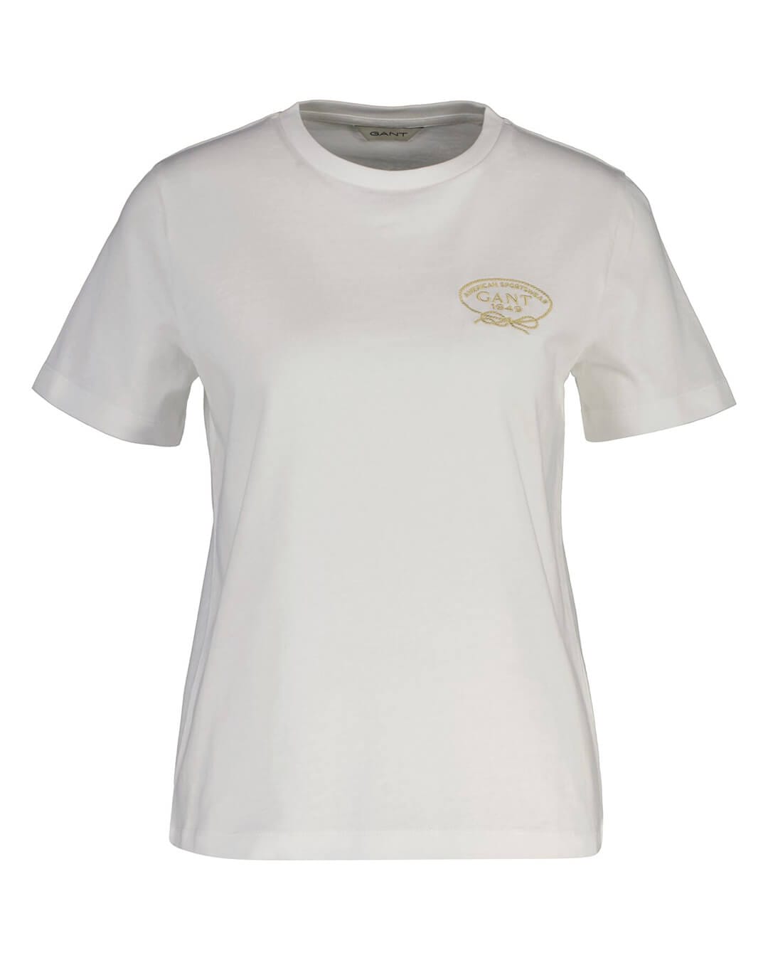 Gant T-Shirts Gant White Rope Graphic T-Shirt