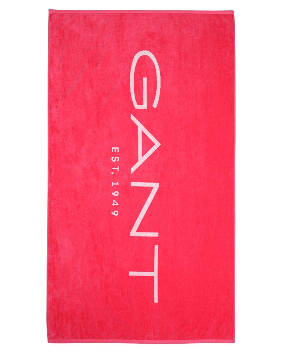 Gant Towels ONE GANT EST. 1949 BEACH TOWEL G648 WATERMELON RED Red