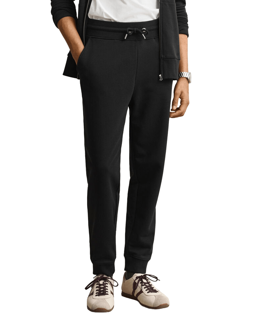 Gant Trousers Gant Black Gant Reg Shield Sweatpants G005 Black