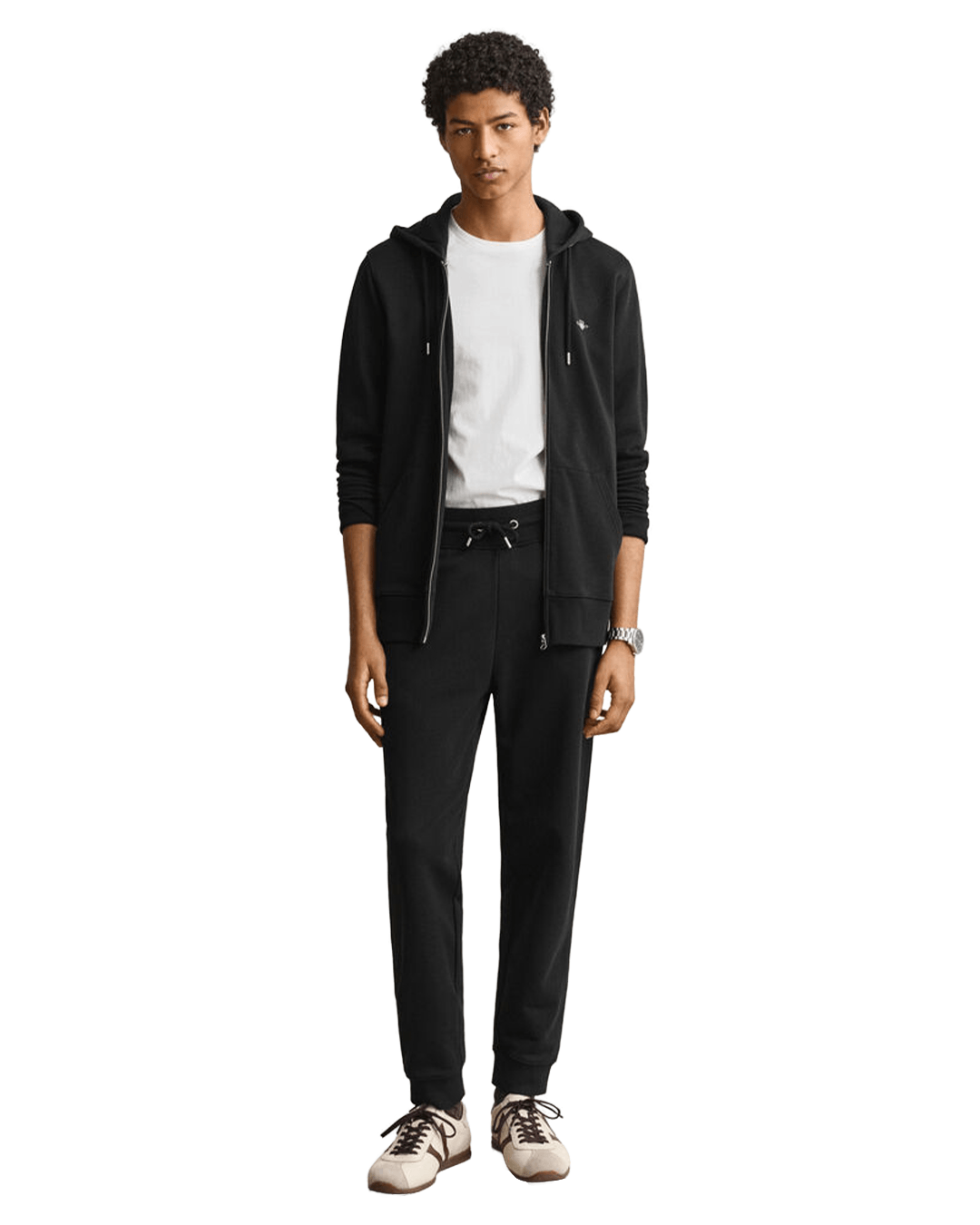 Gant Trousers Gant Black Gant Reg Shield Sweatpants G005 Black