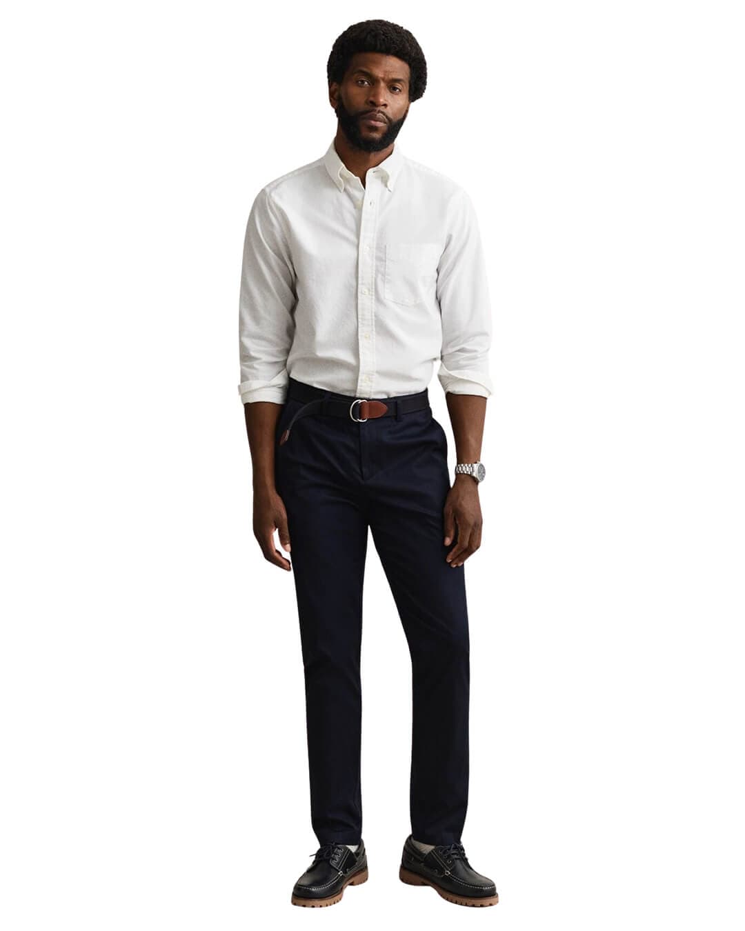 Gant Trousers Gant Blue Trousers