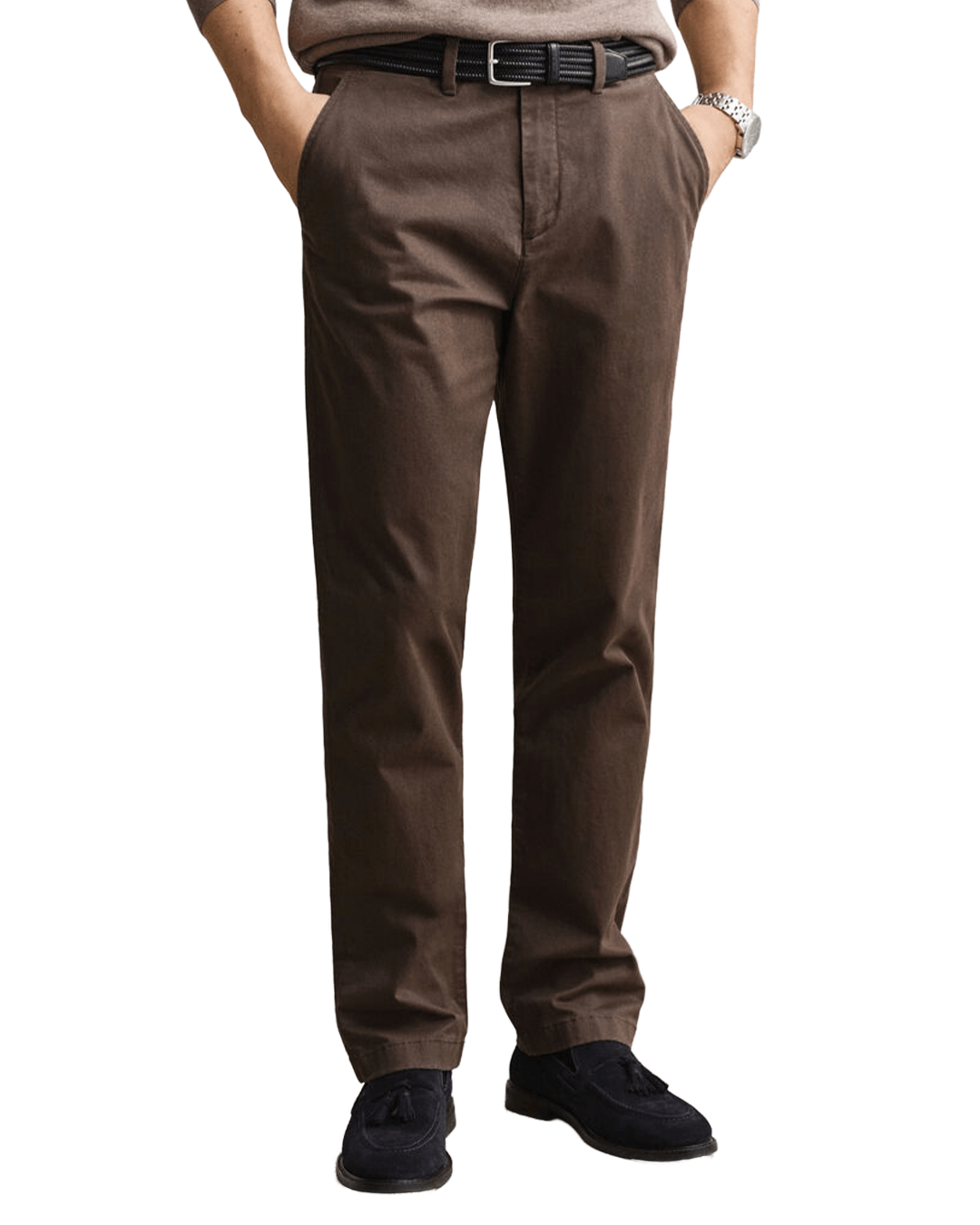 Gant Trousers Gant Brown Gant Reg Classic Chinos G262 Shadow Brown